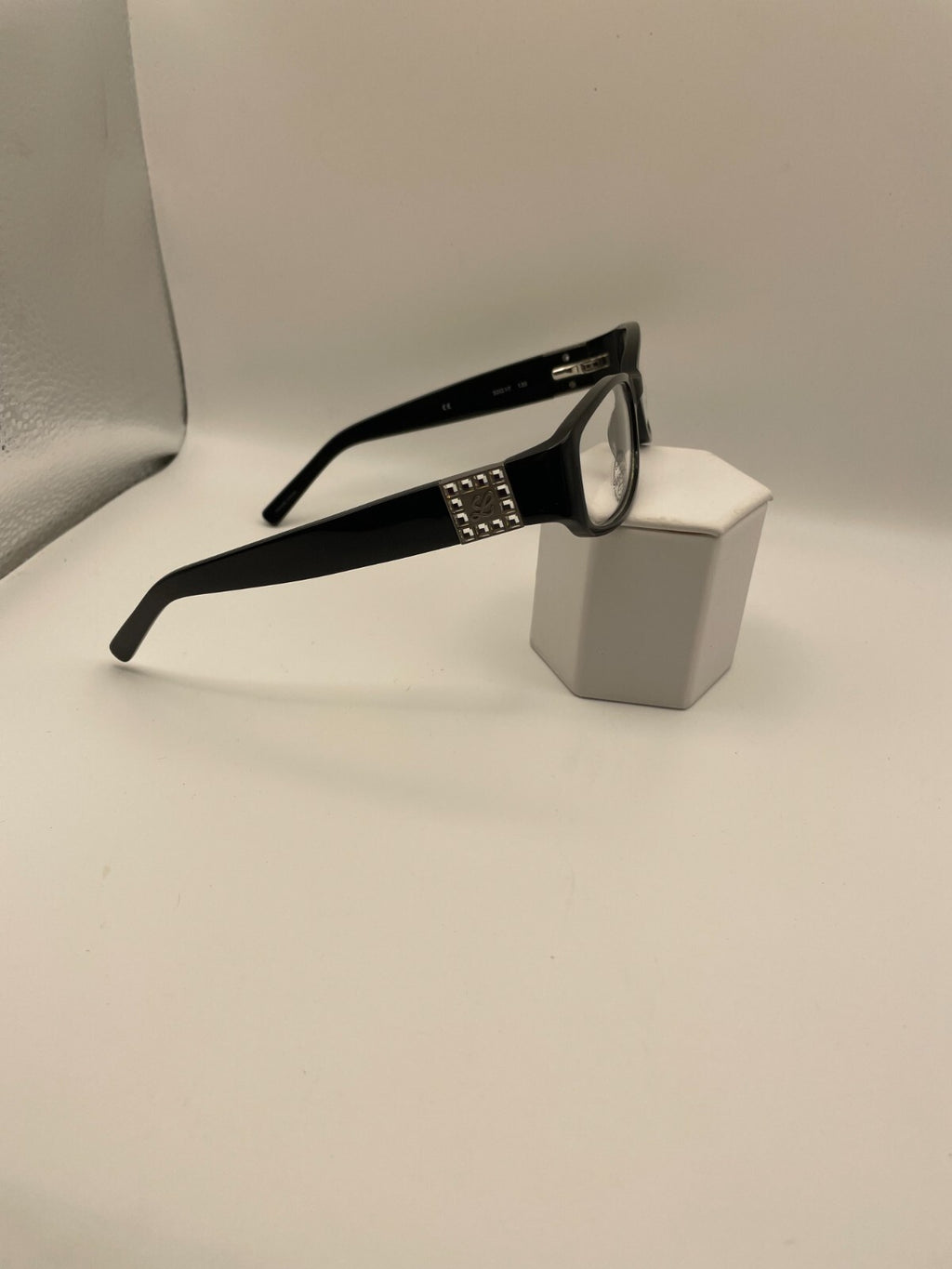Luxe Eyewear Brand 349 Model 53 Eye Black NEW
