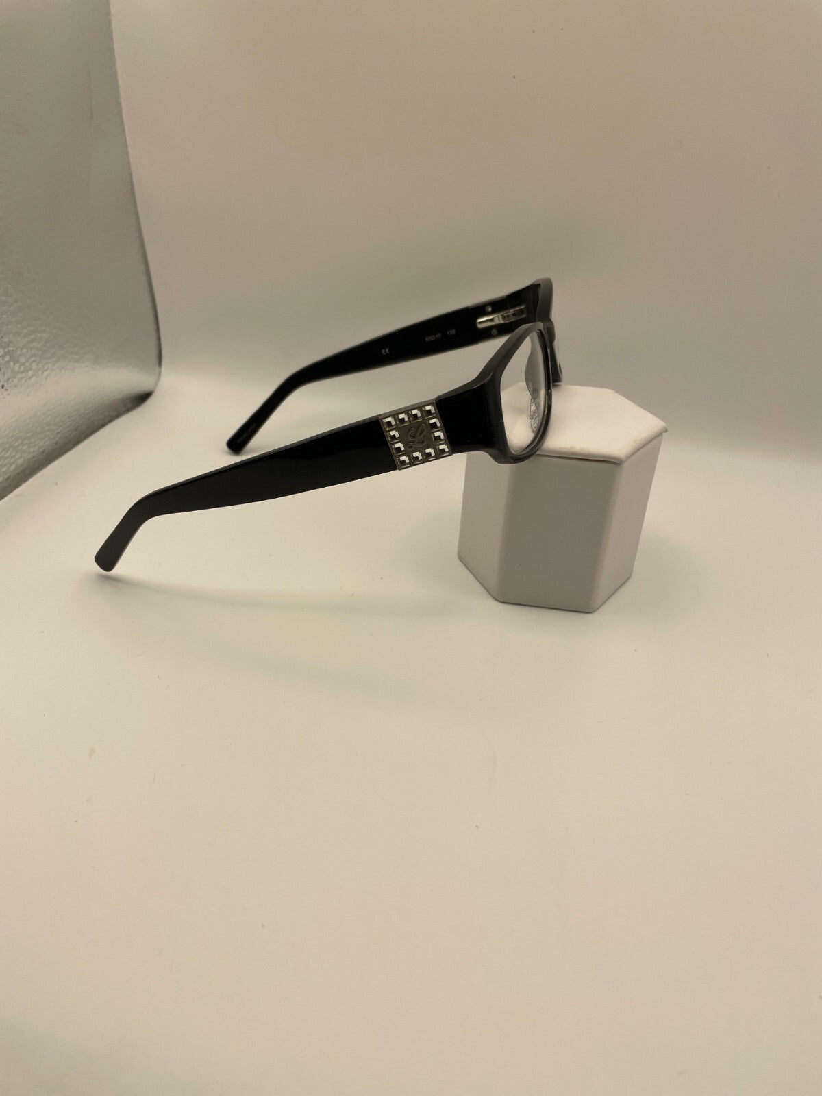 Luxe Eyewear Brand 349 Model 53 Eye Black NEW