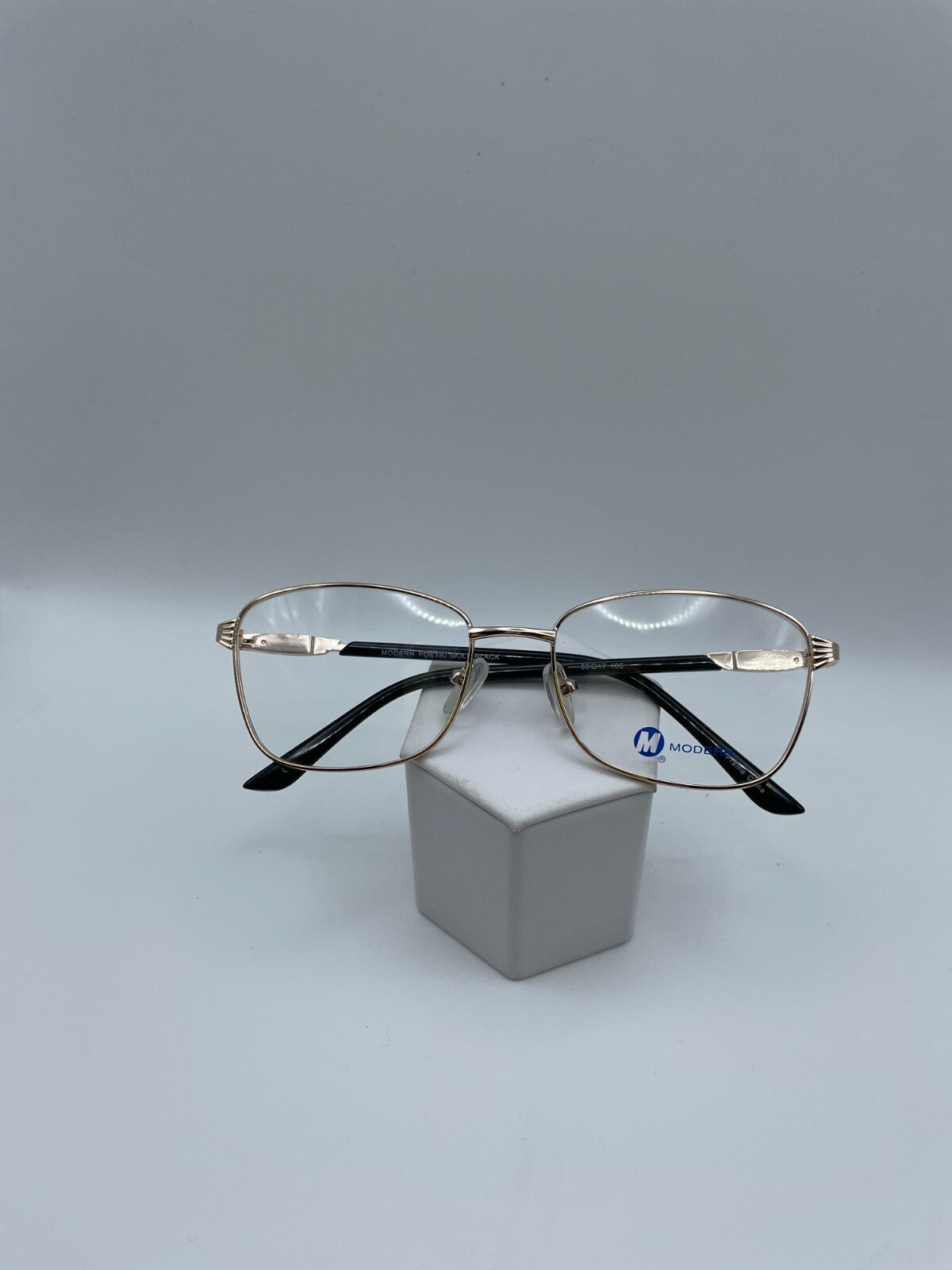 Modern Optical Brand Poetic Model 53 Eye Gold/Black NEW