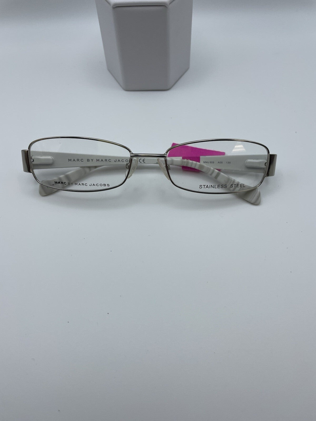 Marc by Marc Jacobs MMJ505 Model 53 Eye Silver/White NEW