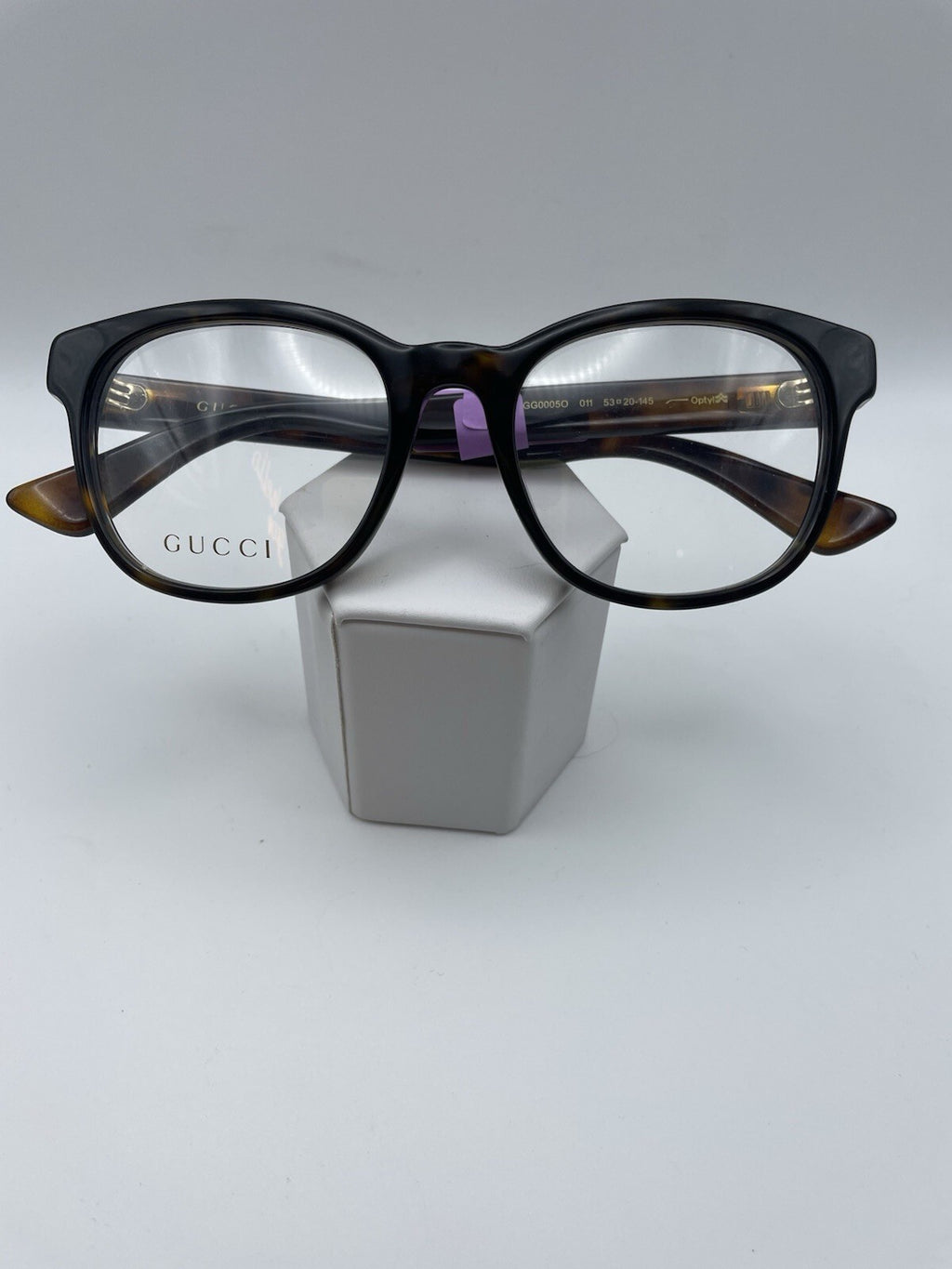 Gucci Brand GG0005O Model 53 Eye Tortoise NEW