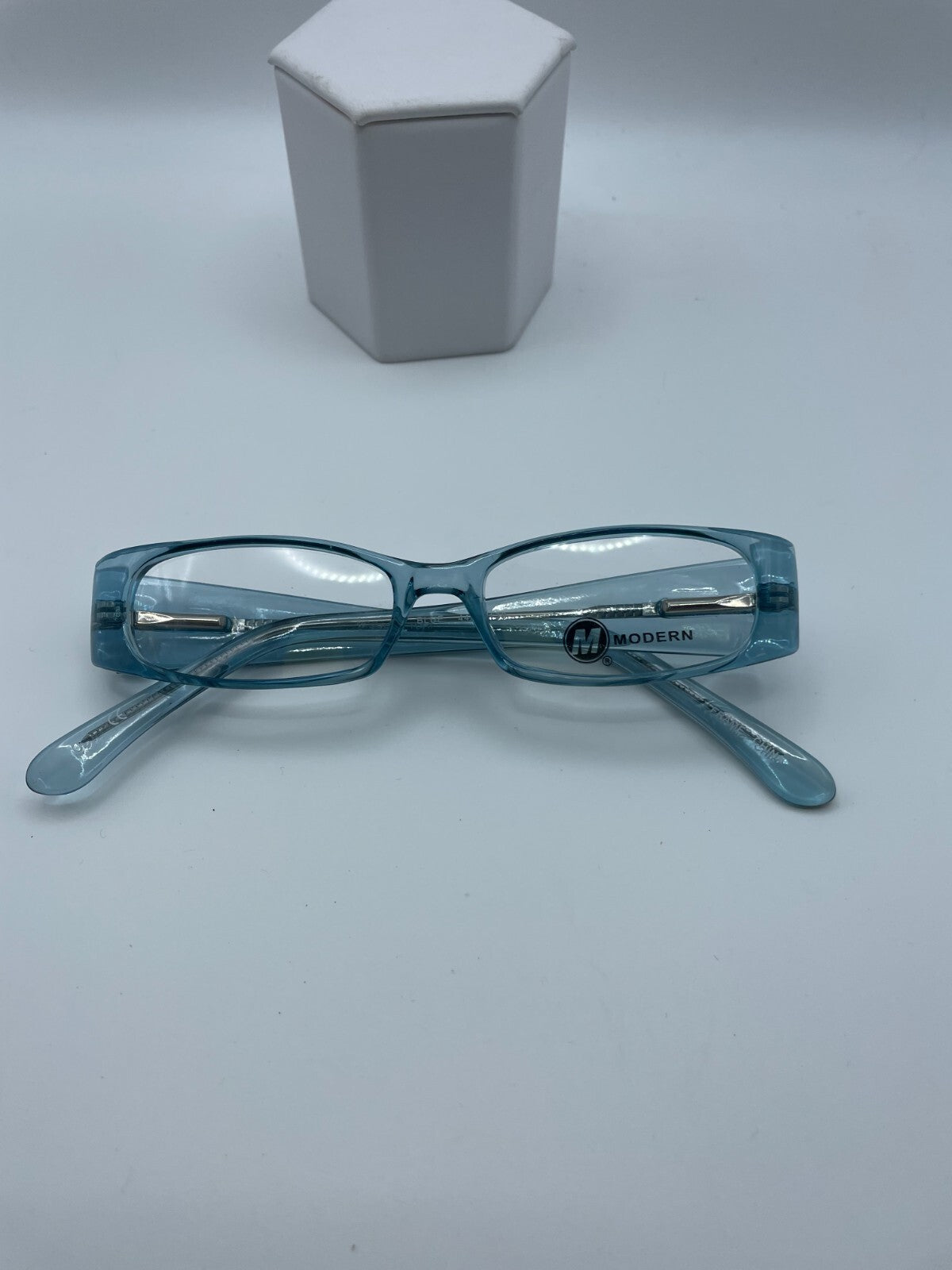 Modern Optical Brand Tori Model 44 Eye Blue NEW