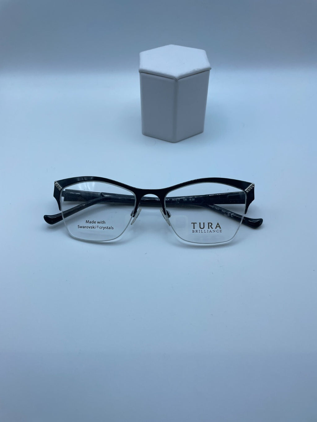 Tura Brand TE262 Model 50 Eye Black NEW