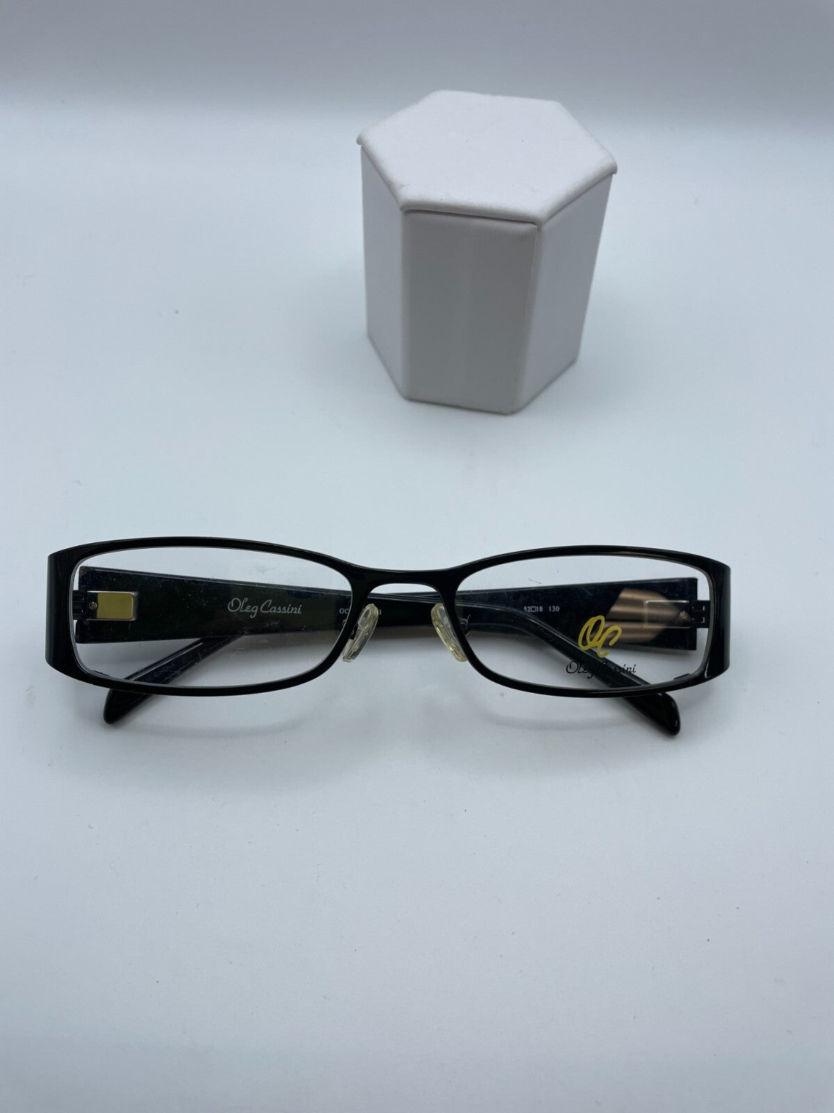 Oleg Cassini Brand OCO342 Model 52 Eye Black NEW