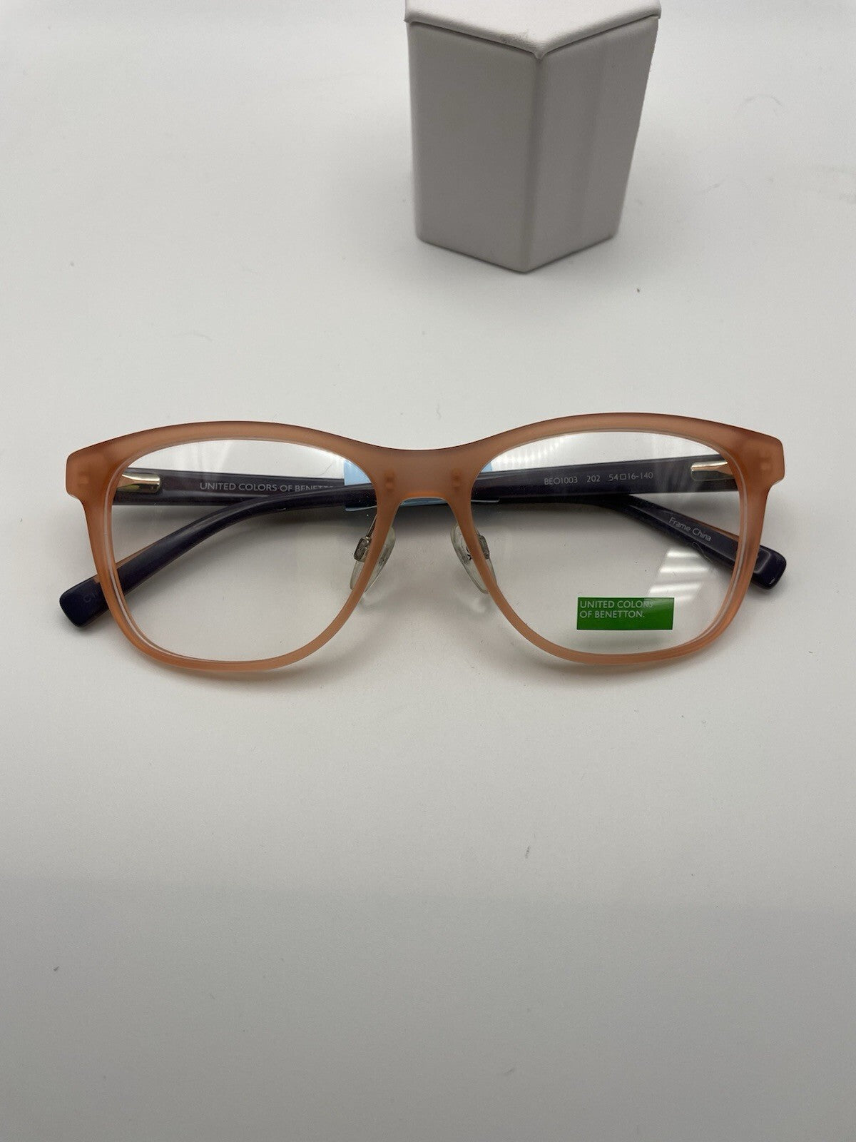United Colors Of Benetton Brand BEO1003 Model 54 Eye Orange/Purple NEW