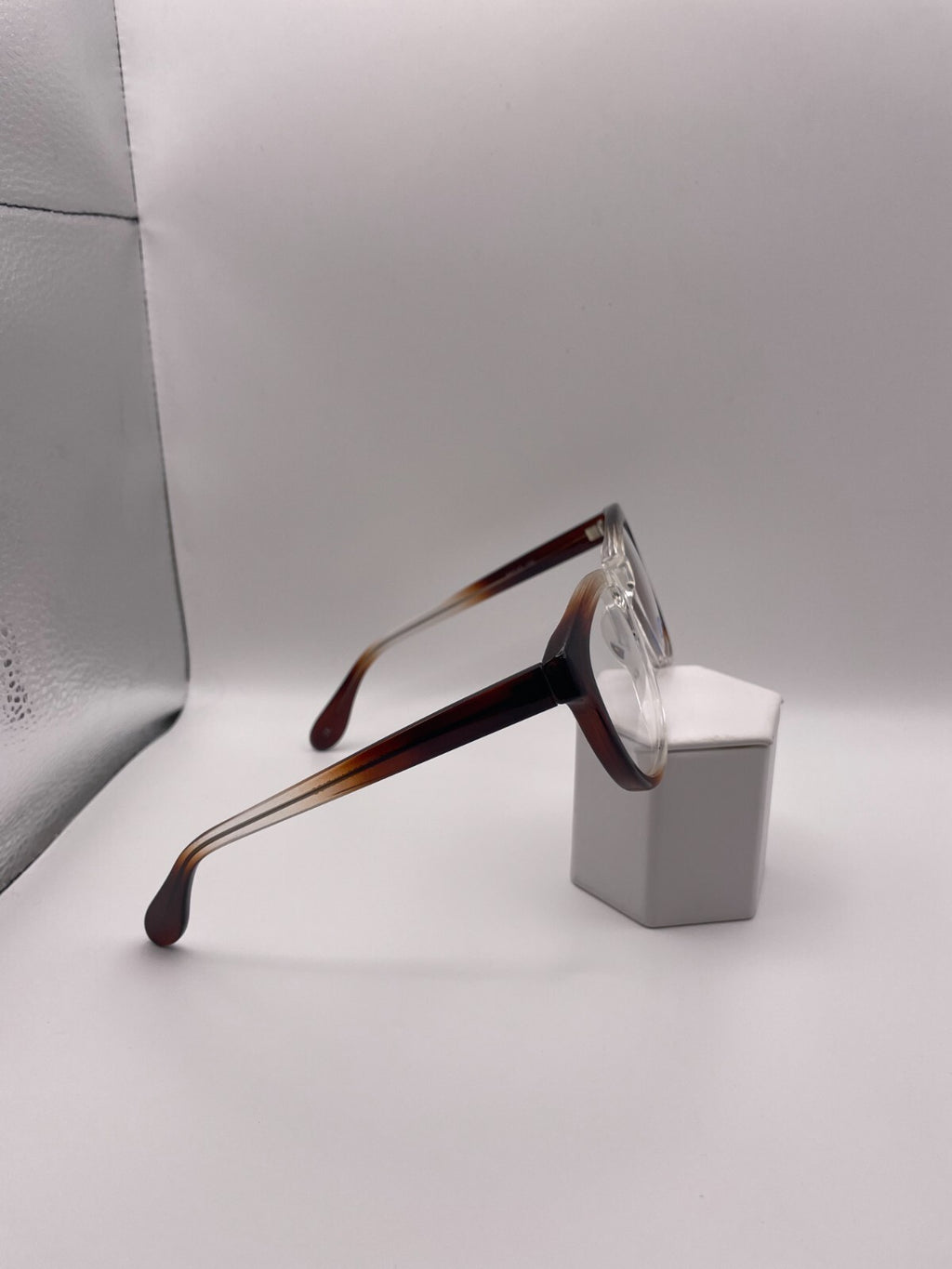 Modern Optical Brand Cosmo Model 54 Eye Brown Fade NEW