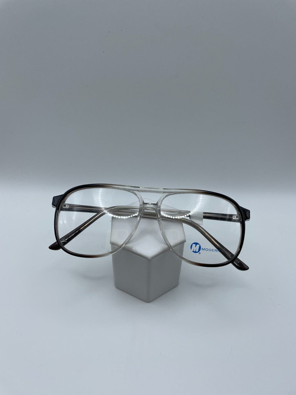 Modern Optical Brand Everett Model 58 Eye Grey NEW