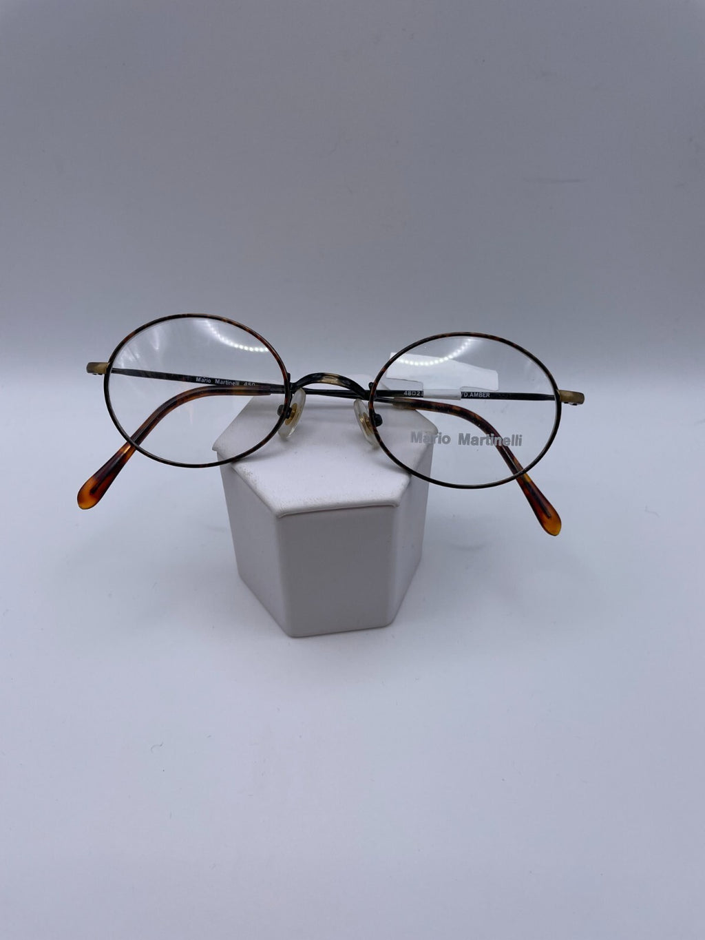 Mario Martinelli Brand 450 Model 48 Eye Ant. G/D. Amber NEW