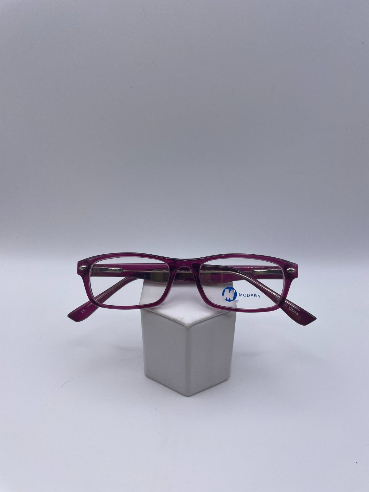 Modern Optical Brand Care Model 46 Eye Purple/Crystal NEW