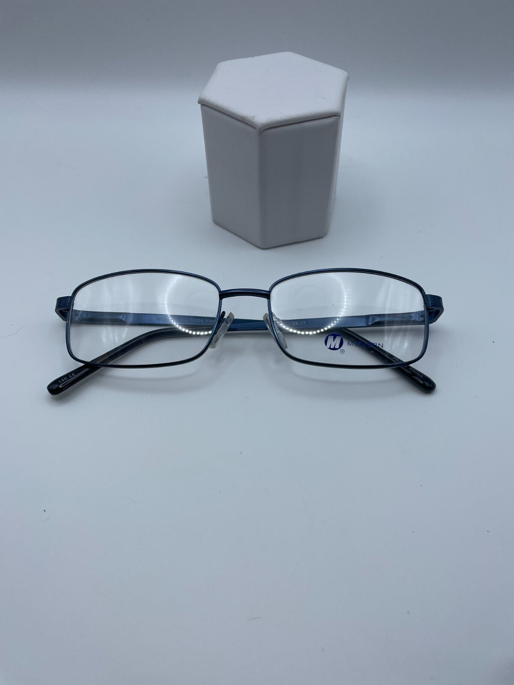 Modern Optical Brand BO Model 55 Eye Matte Navy NEW