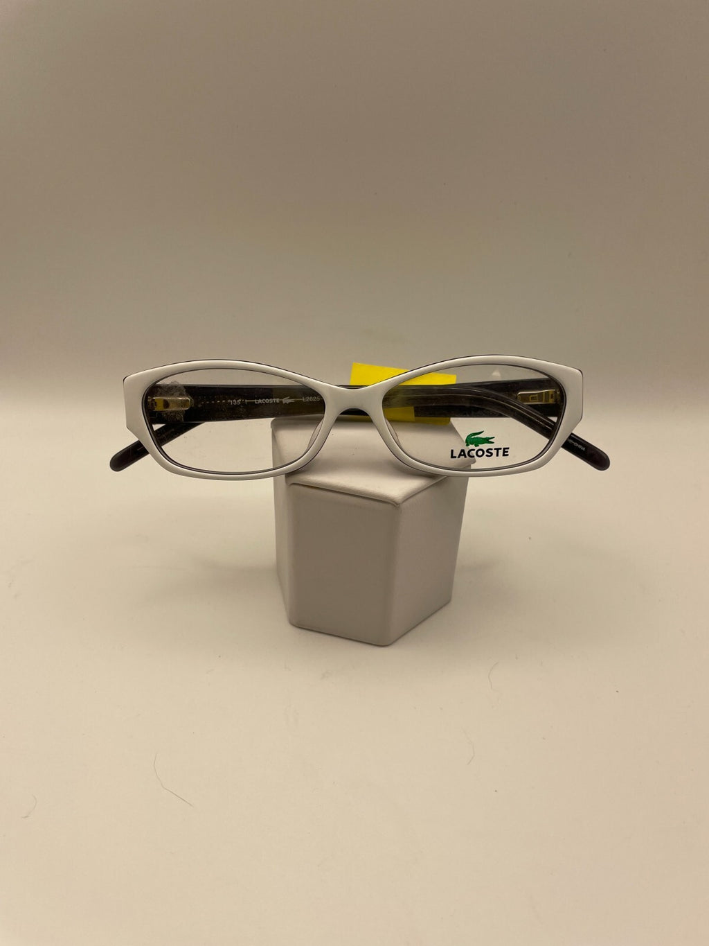 Lacoste Brand L2625 Model 51 Eye White/Dark Gray NEW