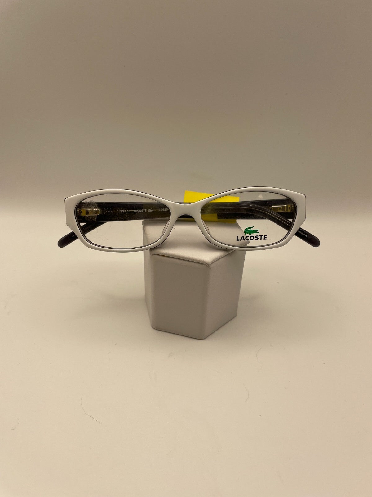 Lacoste Brand L2625 Model 51 Eye White/Dark Gray NEW