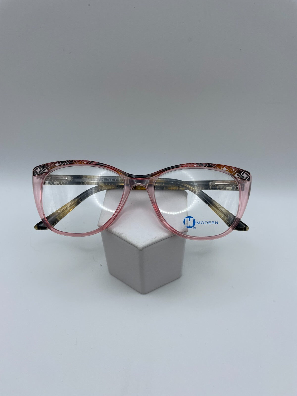 Modern Optical Brand Fulfill Model 52 Eye Tortoise/Pink NEW