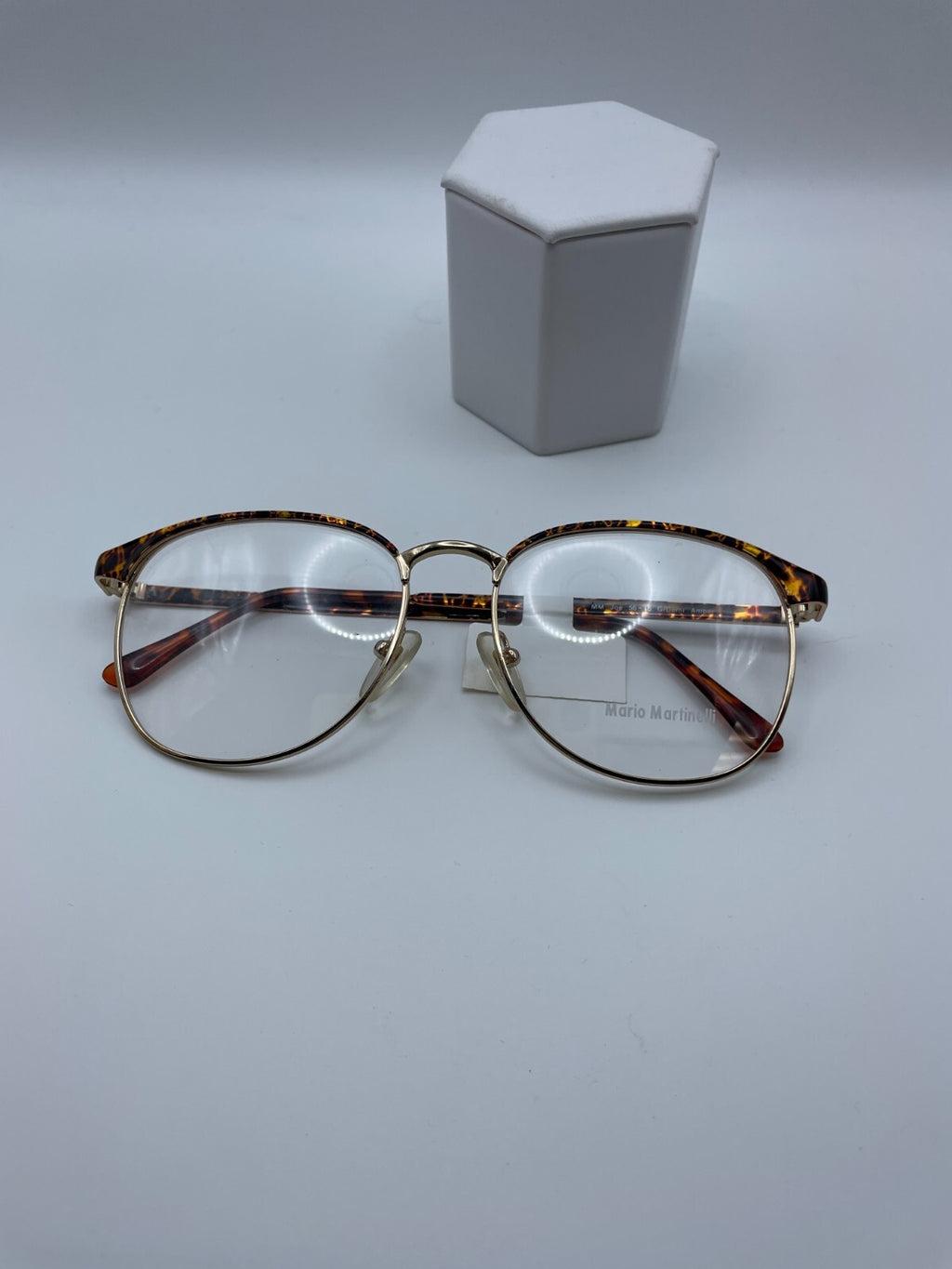Mario Martinelli Brand MM Joe Model 56 Eye G/Demi Amber NEW