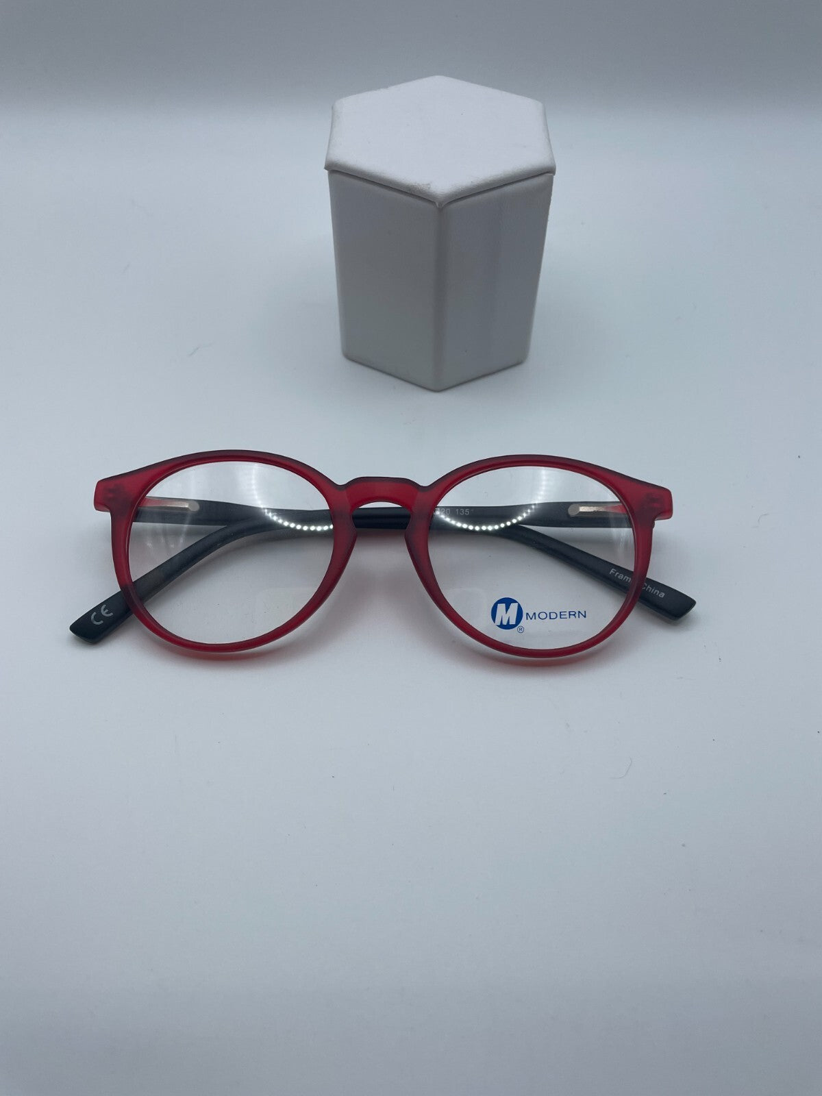 Modern Optical Brand Dabble Model 45 Eye Cherry/Black NEW