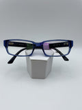FENDI Brand F972 Model 54 Eye Blue Crystal Color NEW