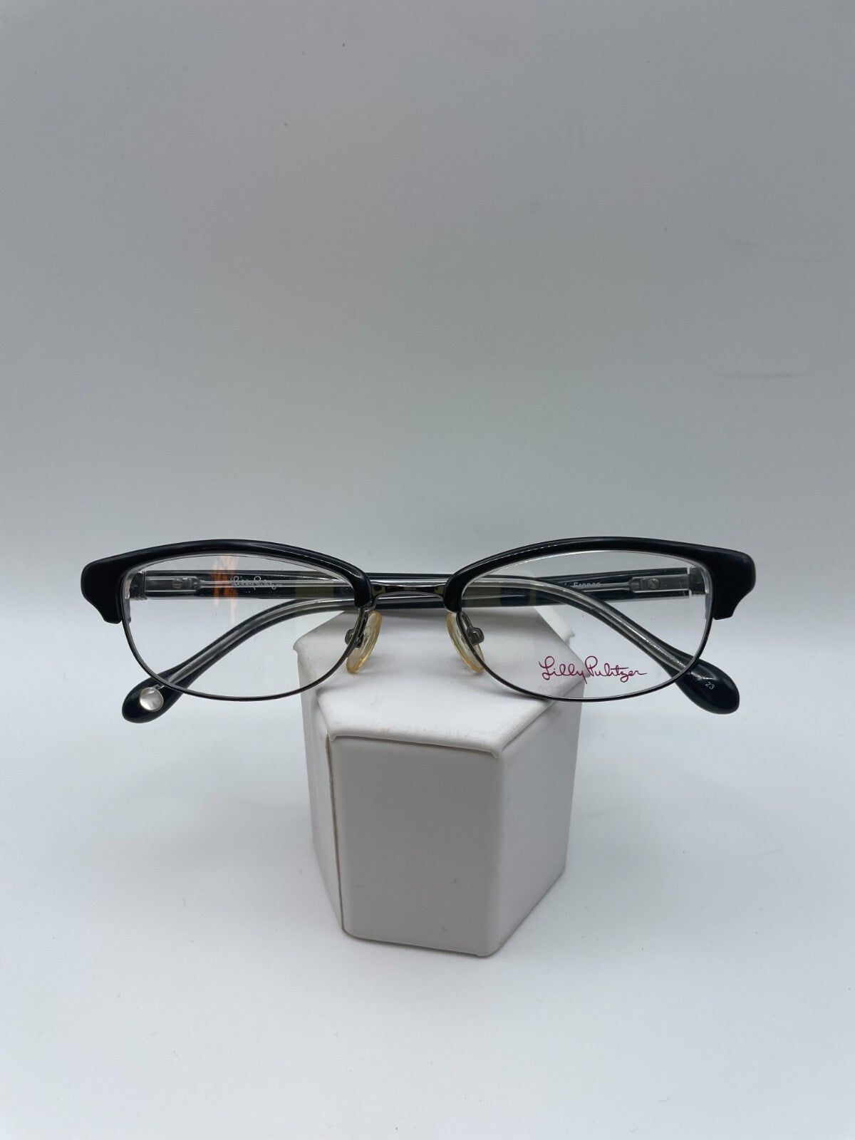 Lily Pulitzer Brand Franco Model 49 Eye Black NEW
