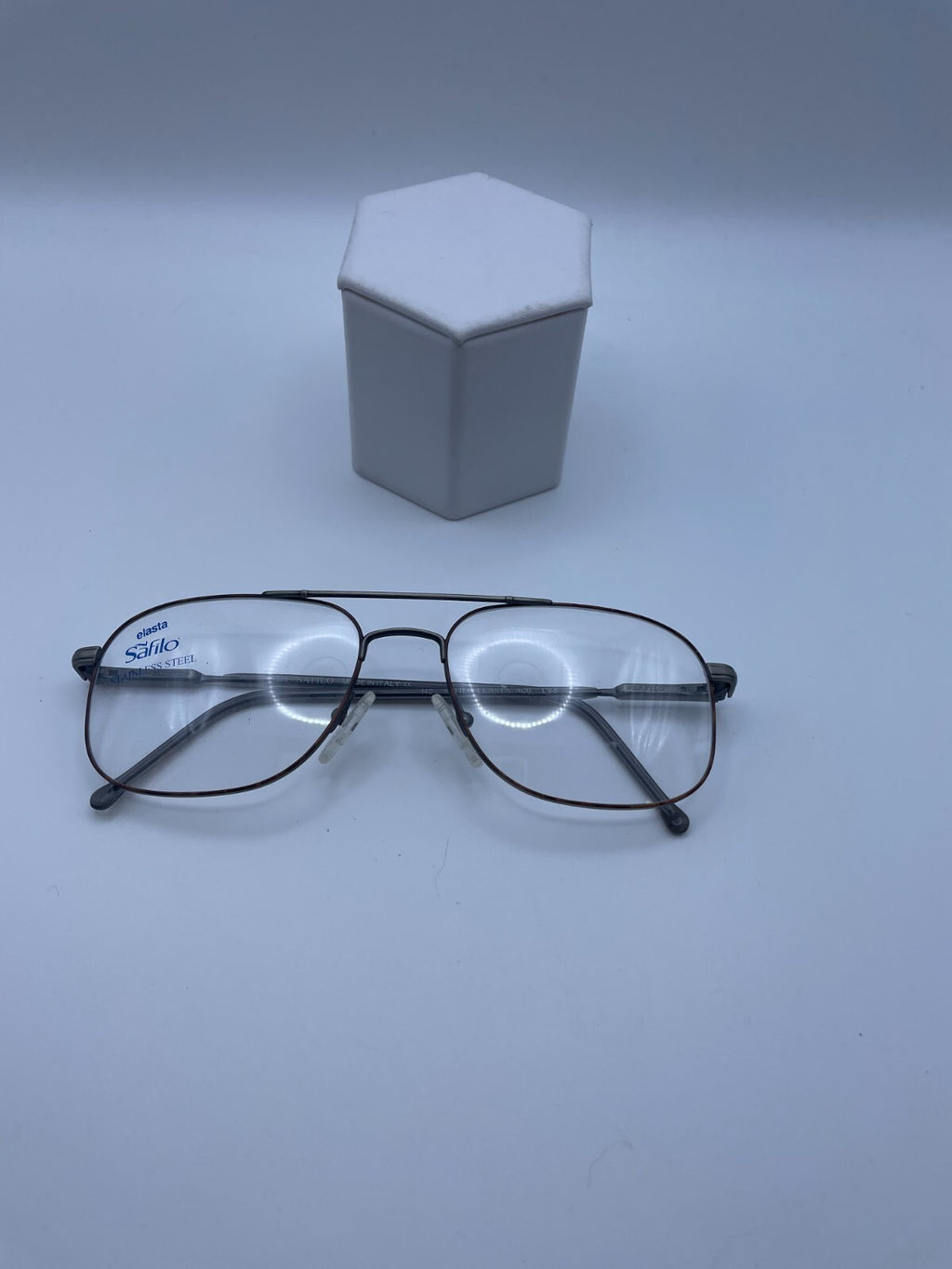 Elasta by Safilo Brand 7020 Model 56 Eye Antique Havana NEW