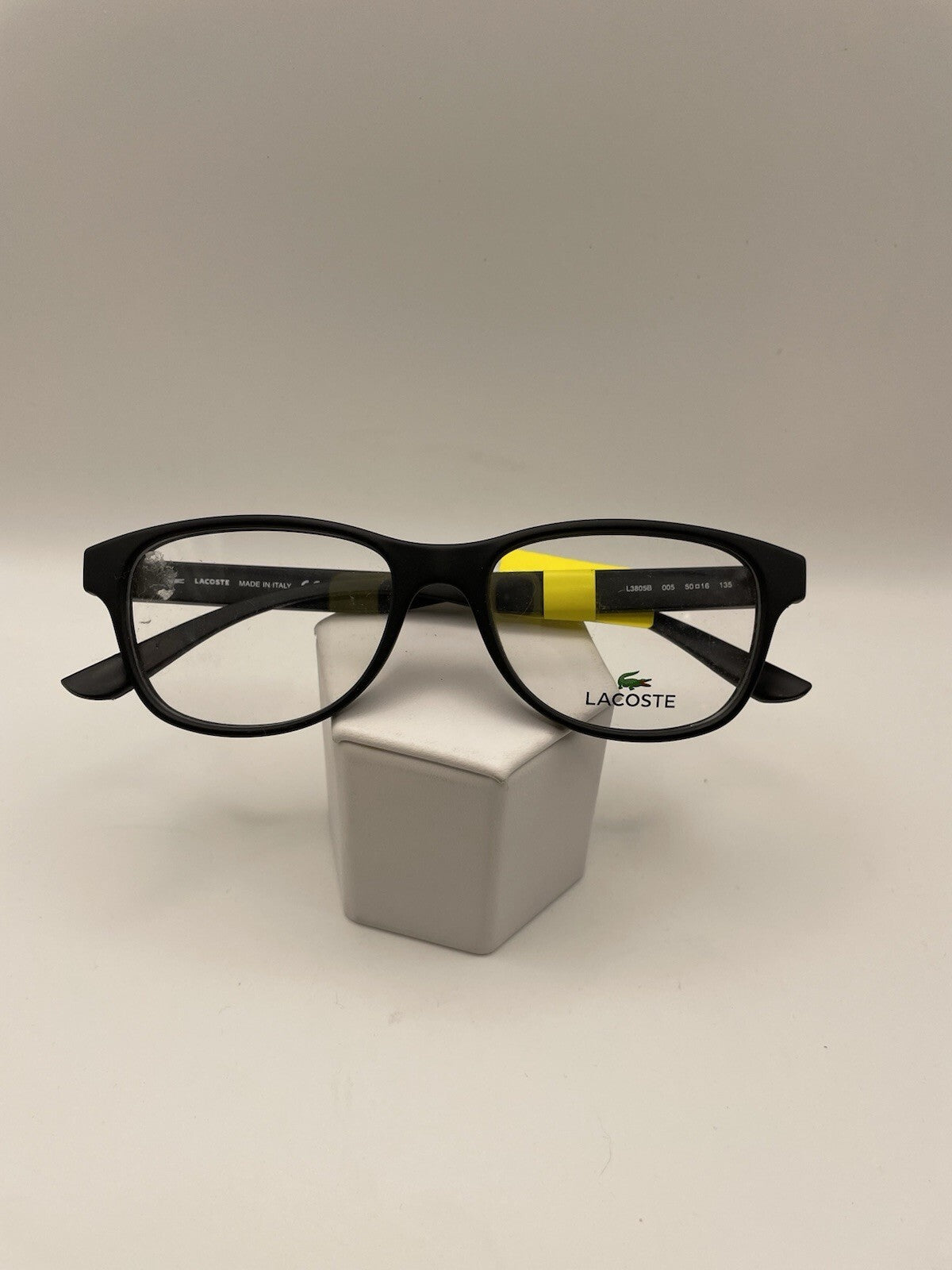 Lacoste Brand L3805B Model 50 Eye Black NEW