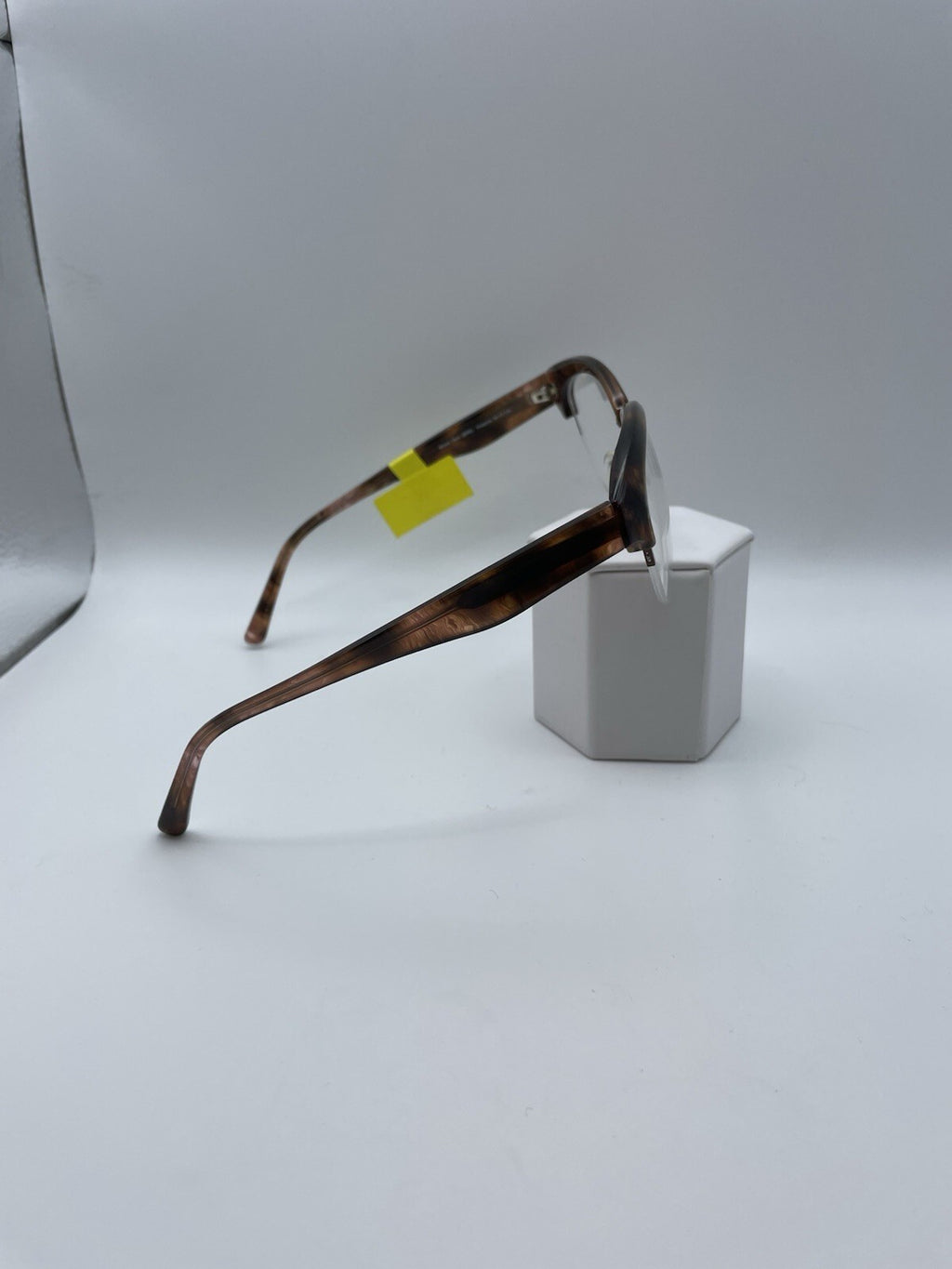 Badgley Mischka Brand Vivianna Model 54 Eye Brown Horn NEW