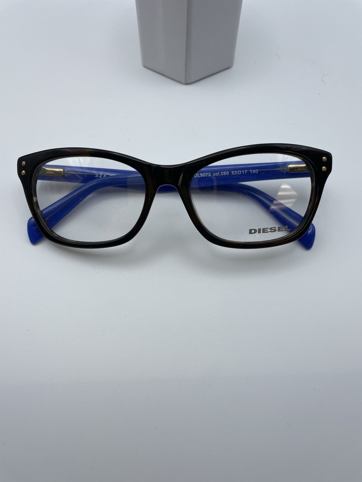 Diesel Brand DL5073 Model 53 Eye Tort/Blue NEW