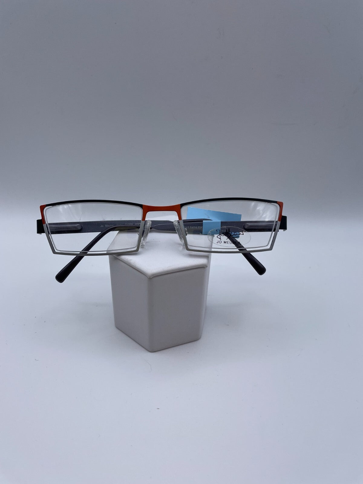 Jo Meurer Brand 5124 F1988 Model 53 Eye Org/Blk/Silv NEW