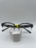Badgley Mischka Brand Vivianna Model 54 Eye Black Marble NEW