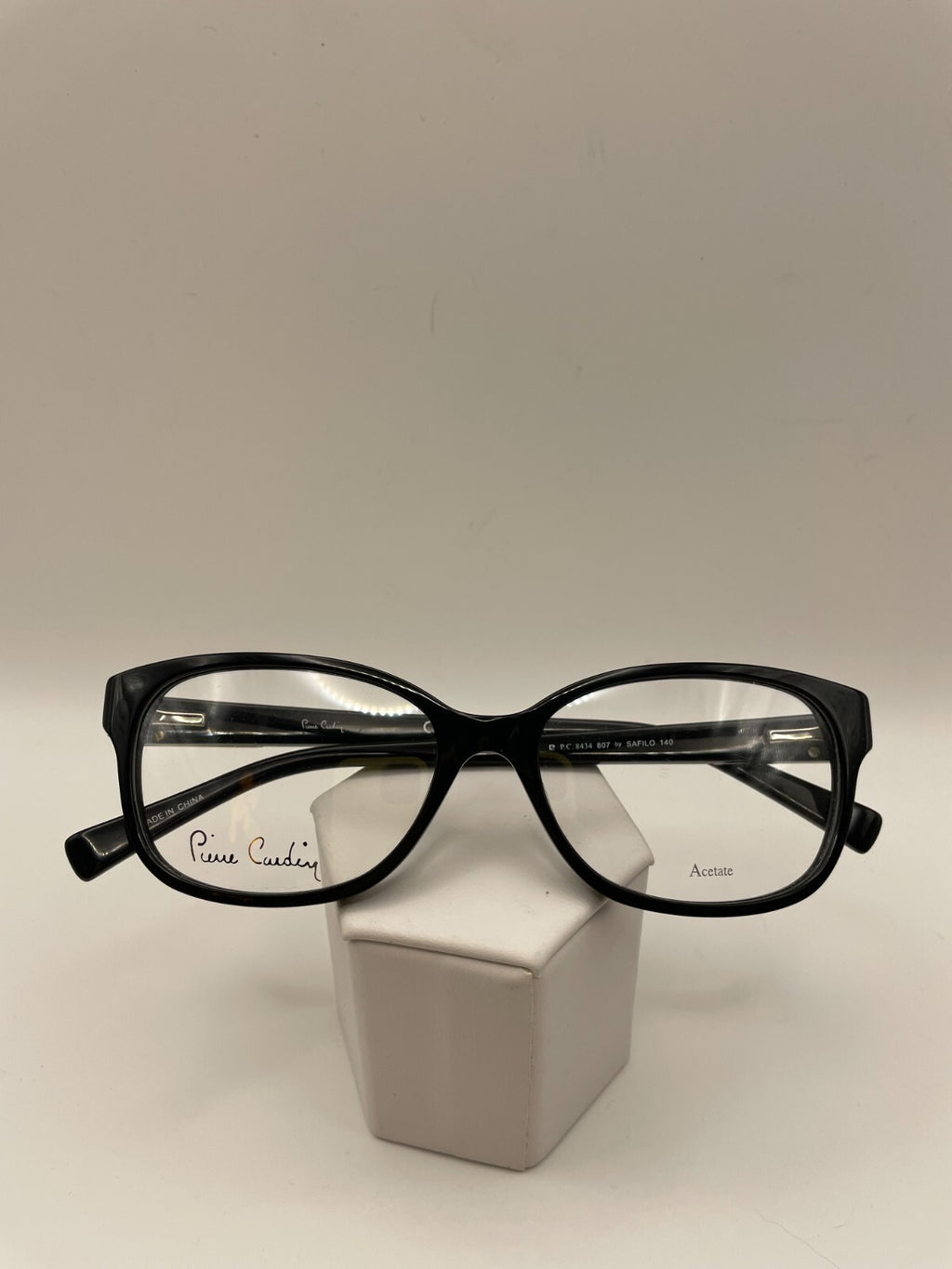 Pierre Cardin Brand P.C.8434 Model 53 Eye Black NEW