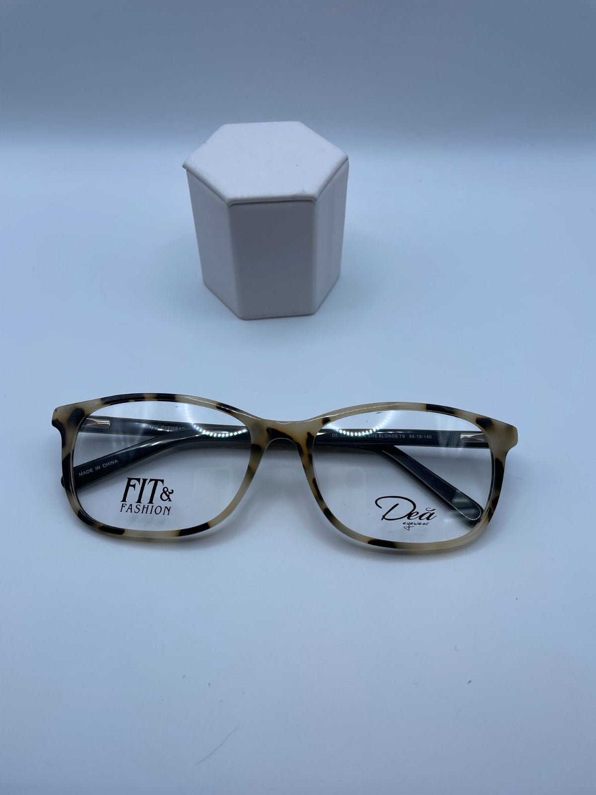 Dea Eyewear Brand DE-02038 She She Blonde Model 59 Eye Tortoise NEW