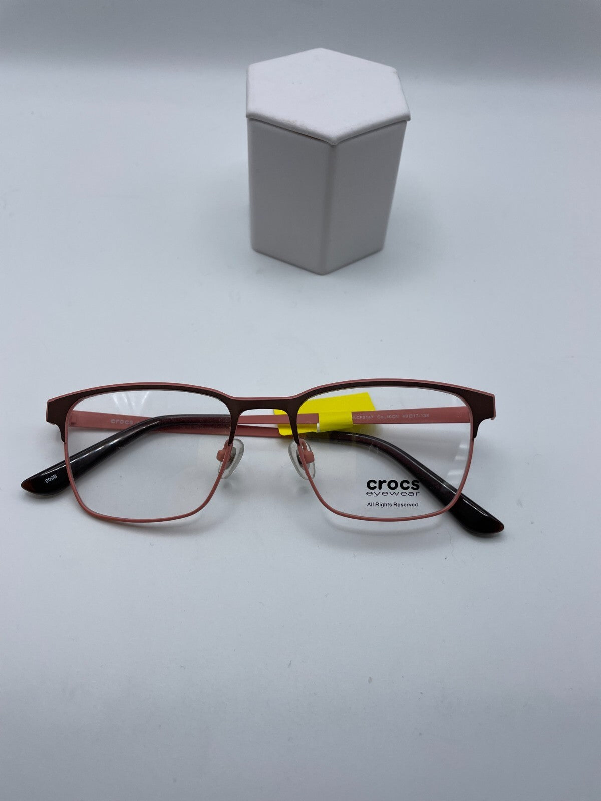 CROCS Eyewear Brand CF3147 Model 49 Eye Pink NEW
