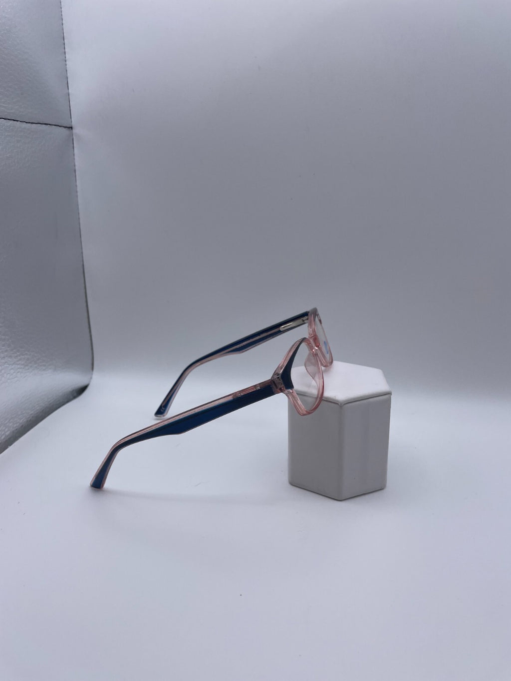 Modern Optical Brand Bashful Model 42 Eye Blue Rose NEW