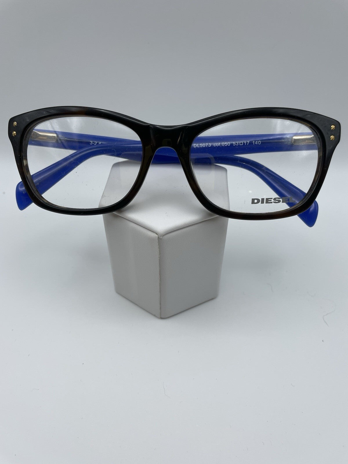 Diesel Brand DL5073 Model 53 Eye Tort/Blue NEW