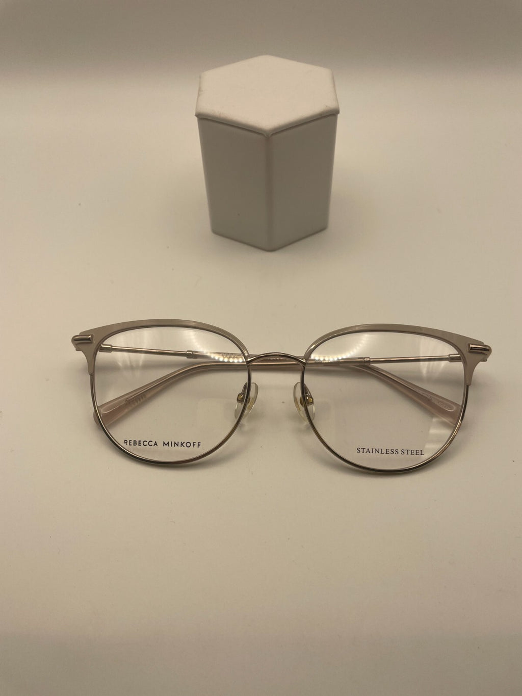 Rebecca Minkoff Brand Lilly 4 Model 53 Eye Red Gold NEW