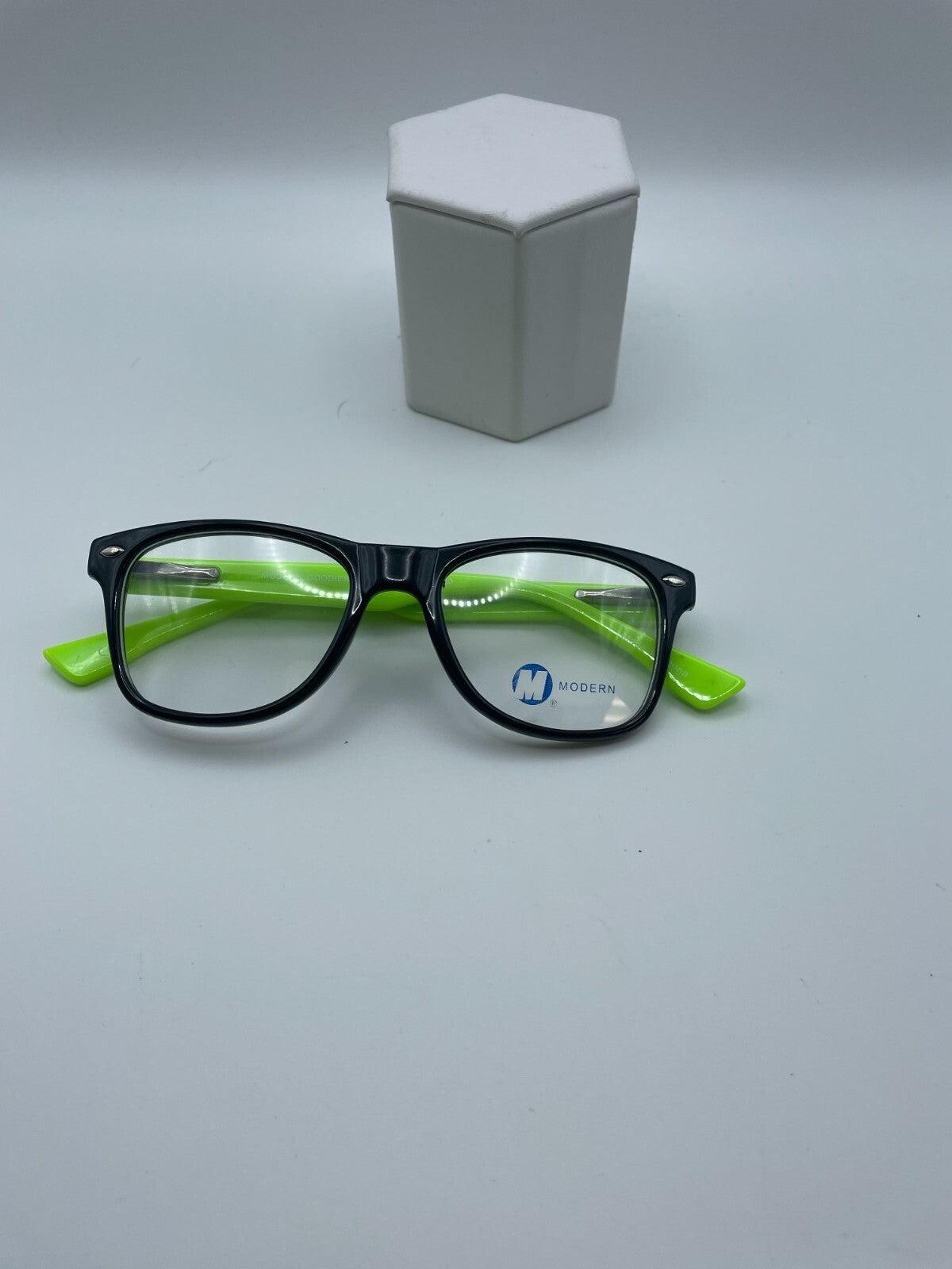 Modern Optical Brand Goodies Model 45 Eye Black/Lime NEW
