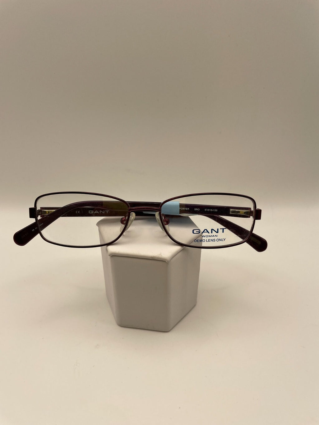 GANT Brand GW Porter Model 51 Eye Burgundy NEW
