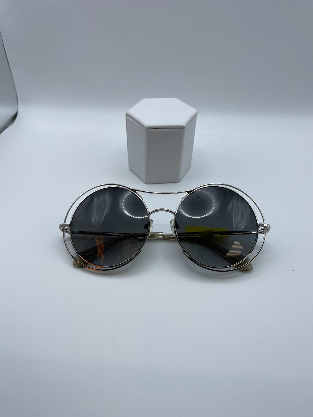 Zac Posen Brand Rochelle Model 57 Eye Silver NEW