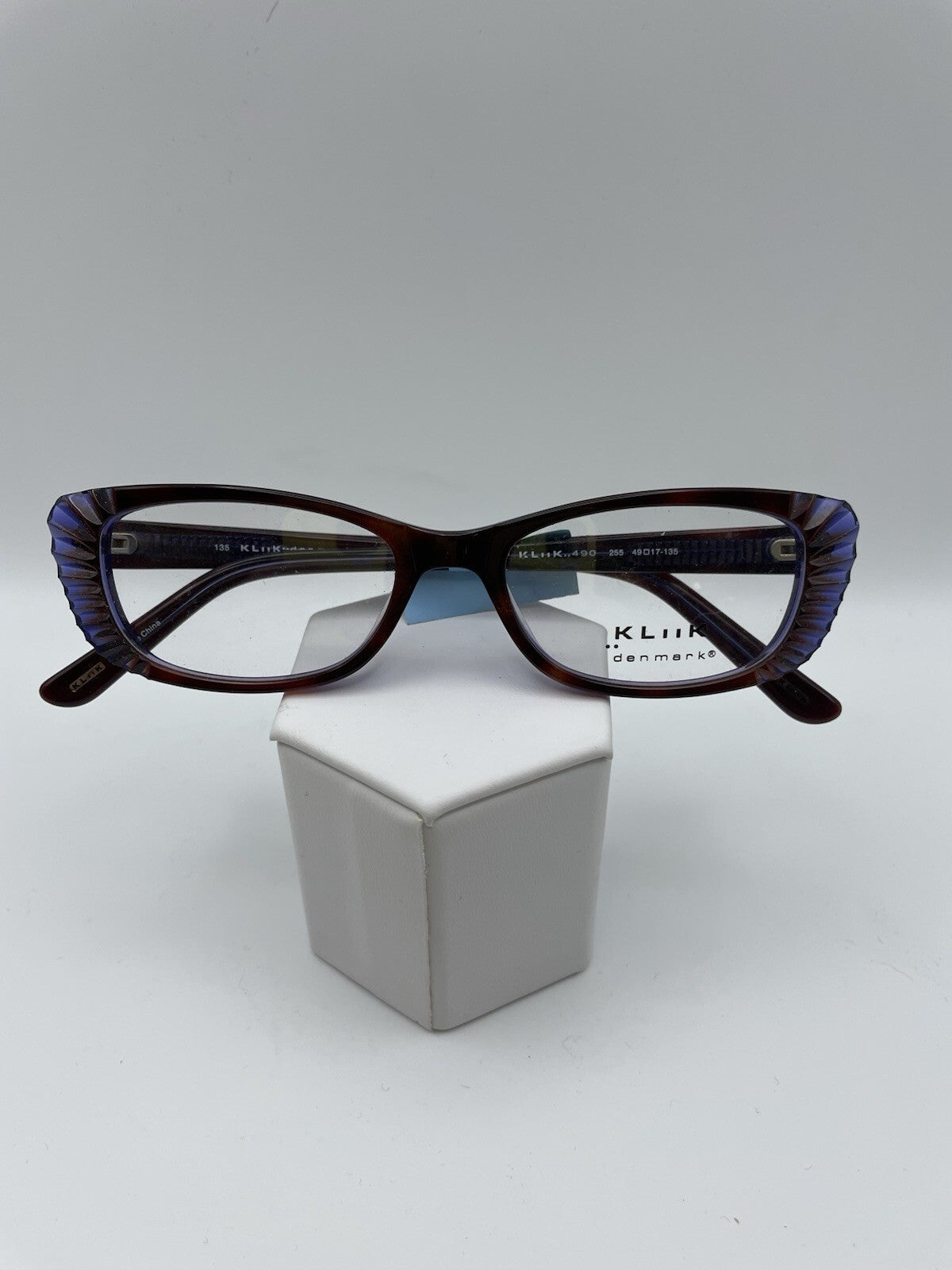 KLiiK Denmark Brand 490 Model 48 Eye Brown/Blue NEW