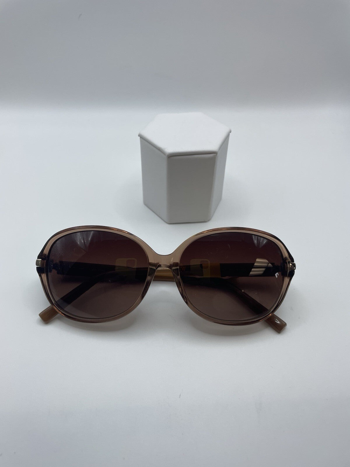 Calvin Klein Brand CK4330SA Model 58 Eye Crystal Brown NEW
