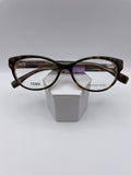 FENDI Brand FF 0109 Model 52 Eye Tortoise Color NEW