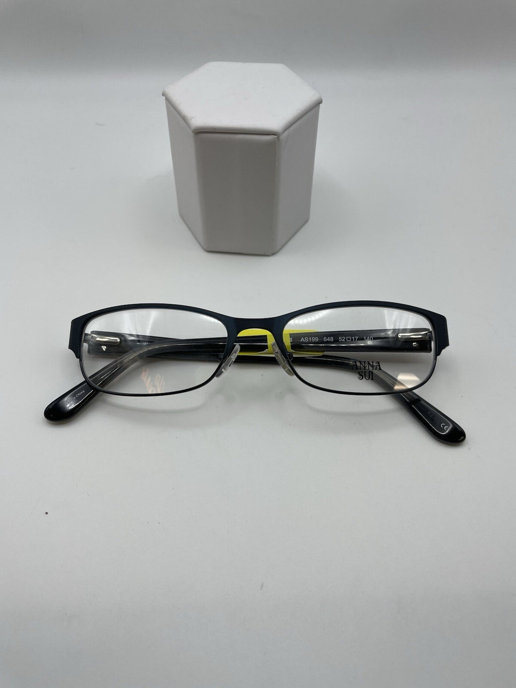 Anna Sui Brand AS199 Model 52 Eye Navy NEW