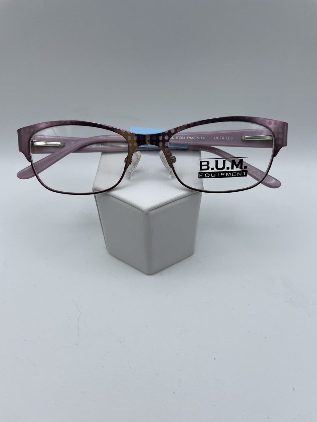 B.U.M. Equipment Brand Detailed Model 51 Eye Pink Polka NEW