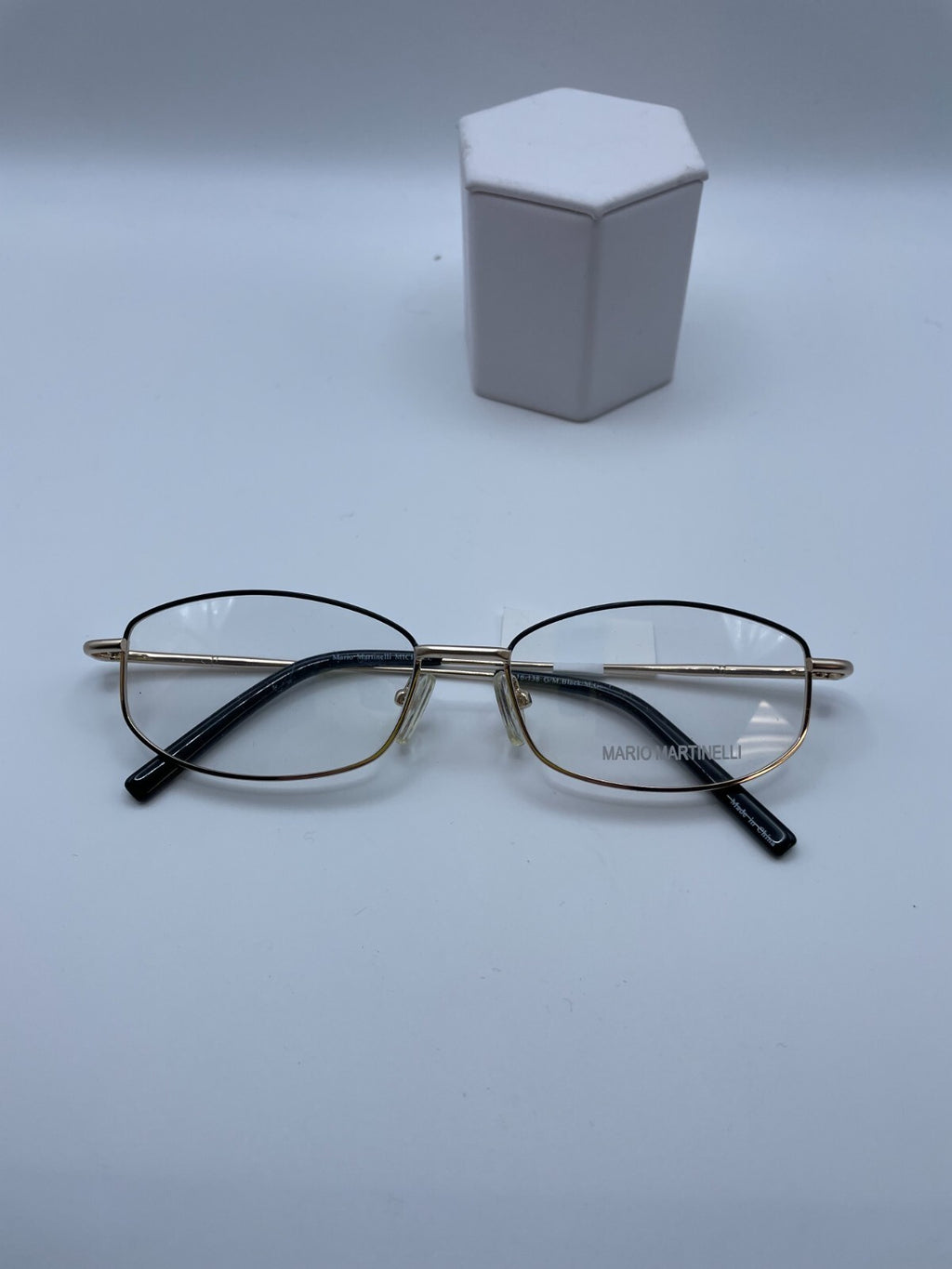 Mario Martinelli Brand MM Michael Model 54 Eye G/M Black/M.Gold NEW