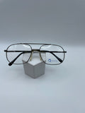 Modern Optical Brand Kevin Model 56 Eye Antique Silver NEW